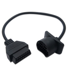 17Pin to 16Pin OBD2 Diagnostic Cable Adapter Connector